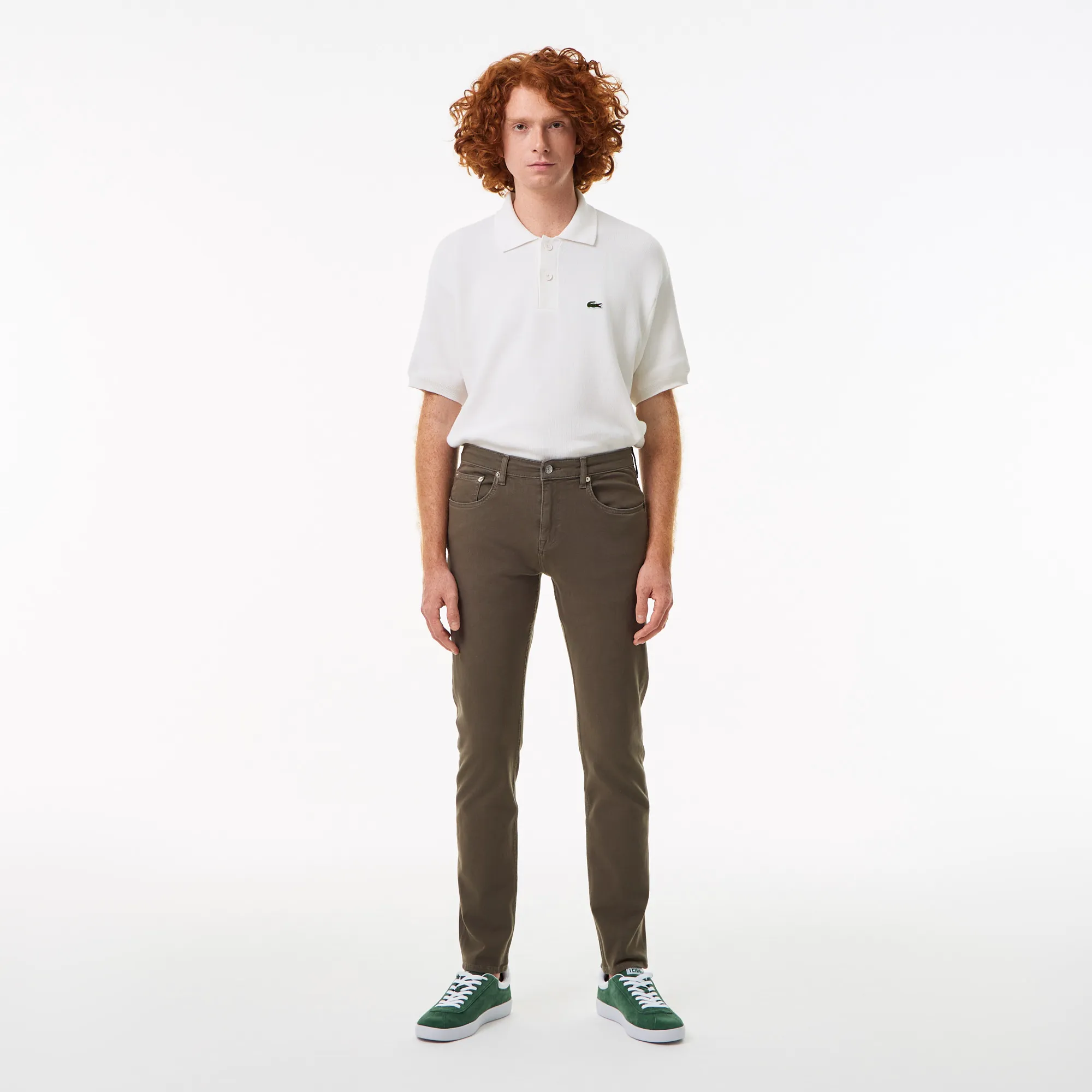 Мужские джинсы Lacoste Slim Fit, зеленый, арт. HH2281