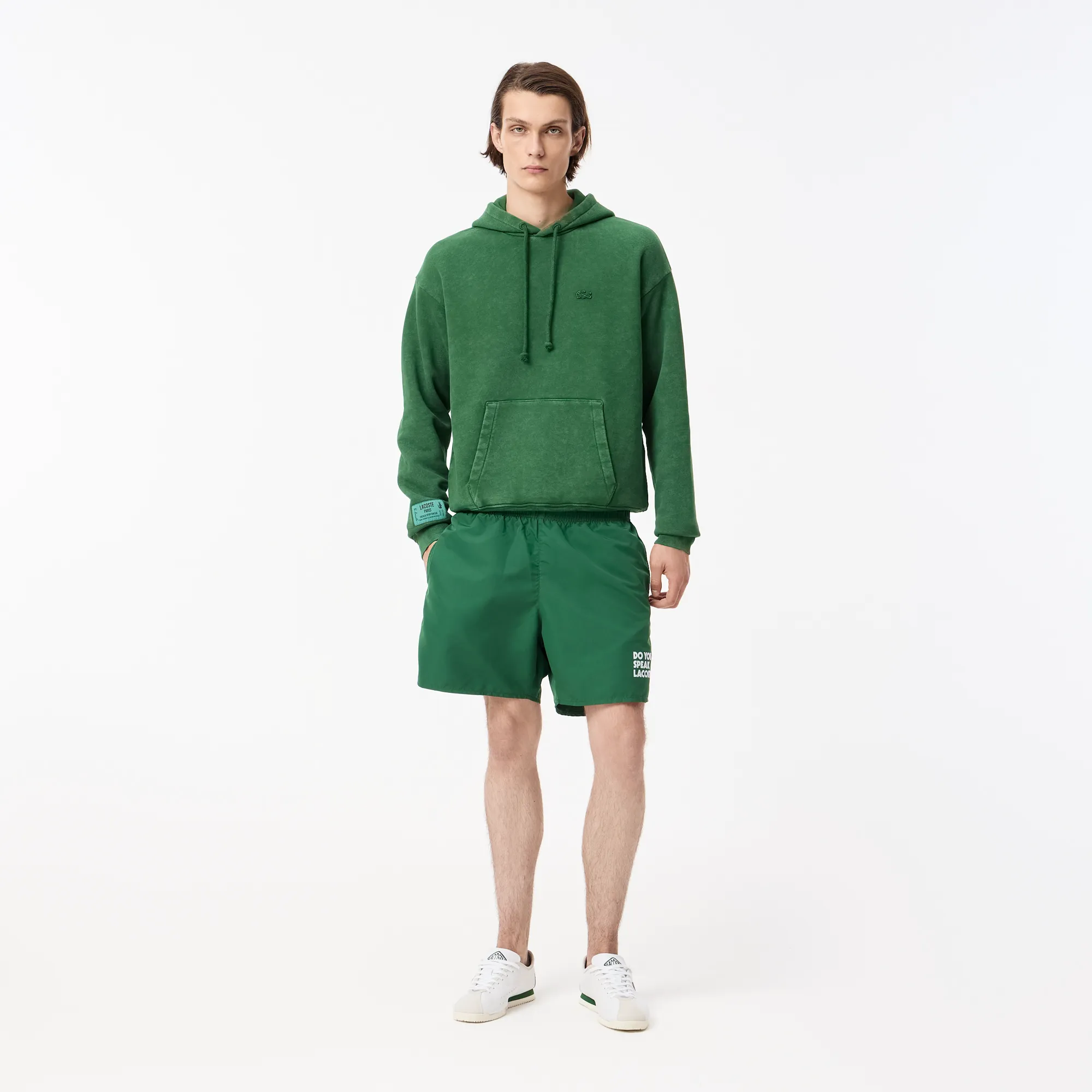 Мужские плавательные шорты Lacoste, зеленый, арт. MH7282