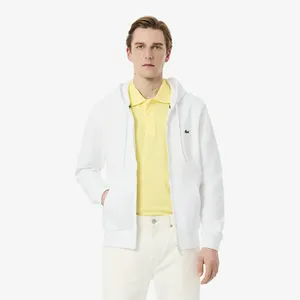 Мужская толстовка Lacoste из органического хлопка, белый, арт. SH9809