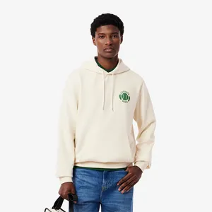 Мужская толстовка Lacoste из органического хлопка, белый, арт. SH9764