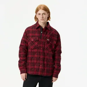 Мужская рубашка Lacoste Relaxed Fit, бордовый, арт. CH2626