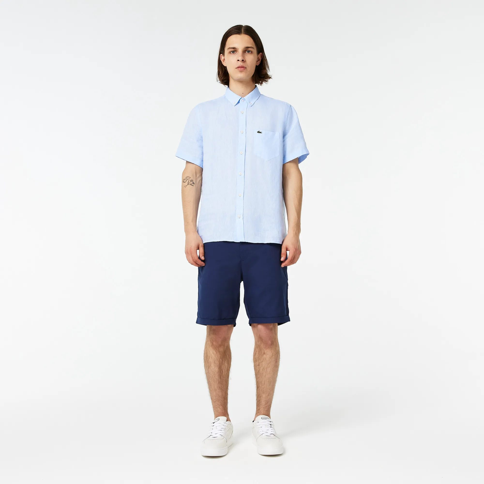 Мужские шорты Lacoste Slim Fit, синий, арт. FH0910