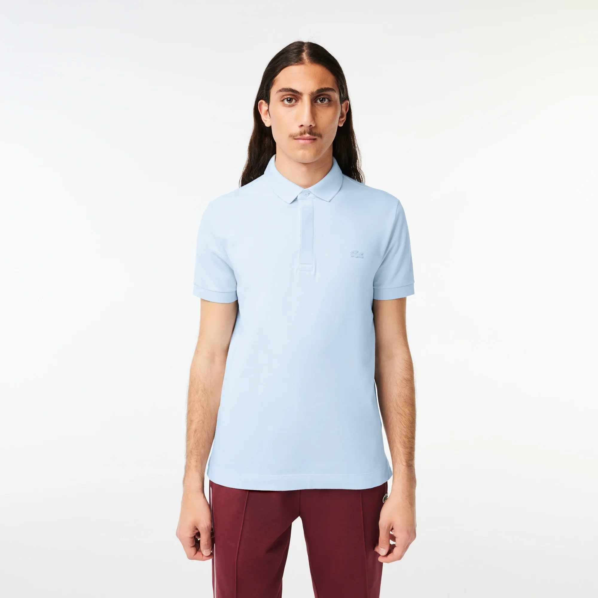 Мужское поло Lacoste PARIS, голубой, арт. PH5522