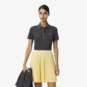 Женское поло Lacoste Slim Fit, серый, арт. PF5462