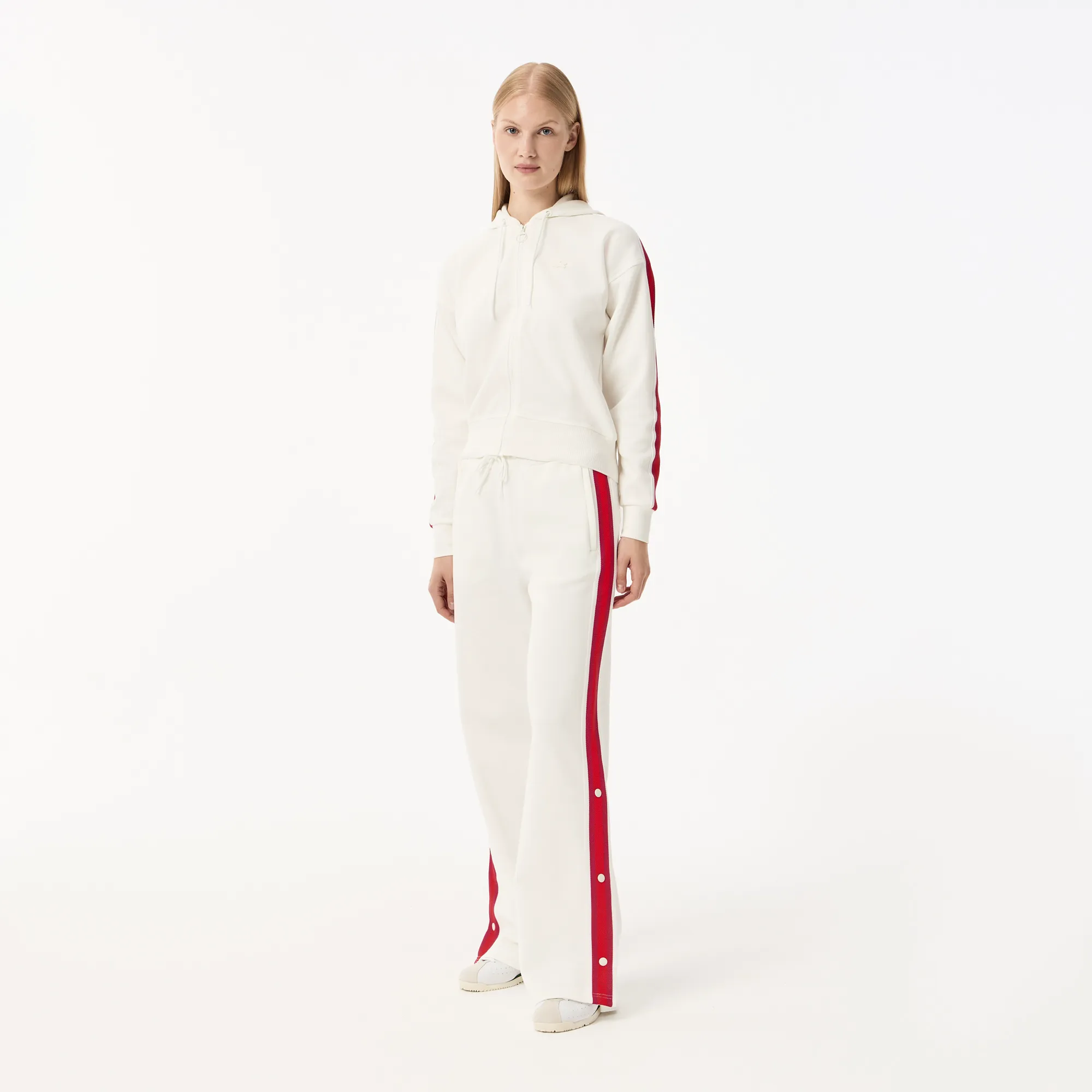 Женские спортивные брюки Lacoste, белый, арт. XF0519R