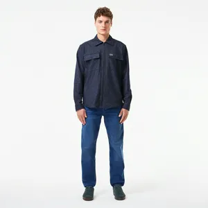 Мужские прямые джинсы Lacoste, синий, арт. HH2568R