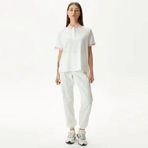 Женские брюки-джоггеры Lacoste, белый, арт. HF0405