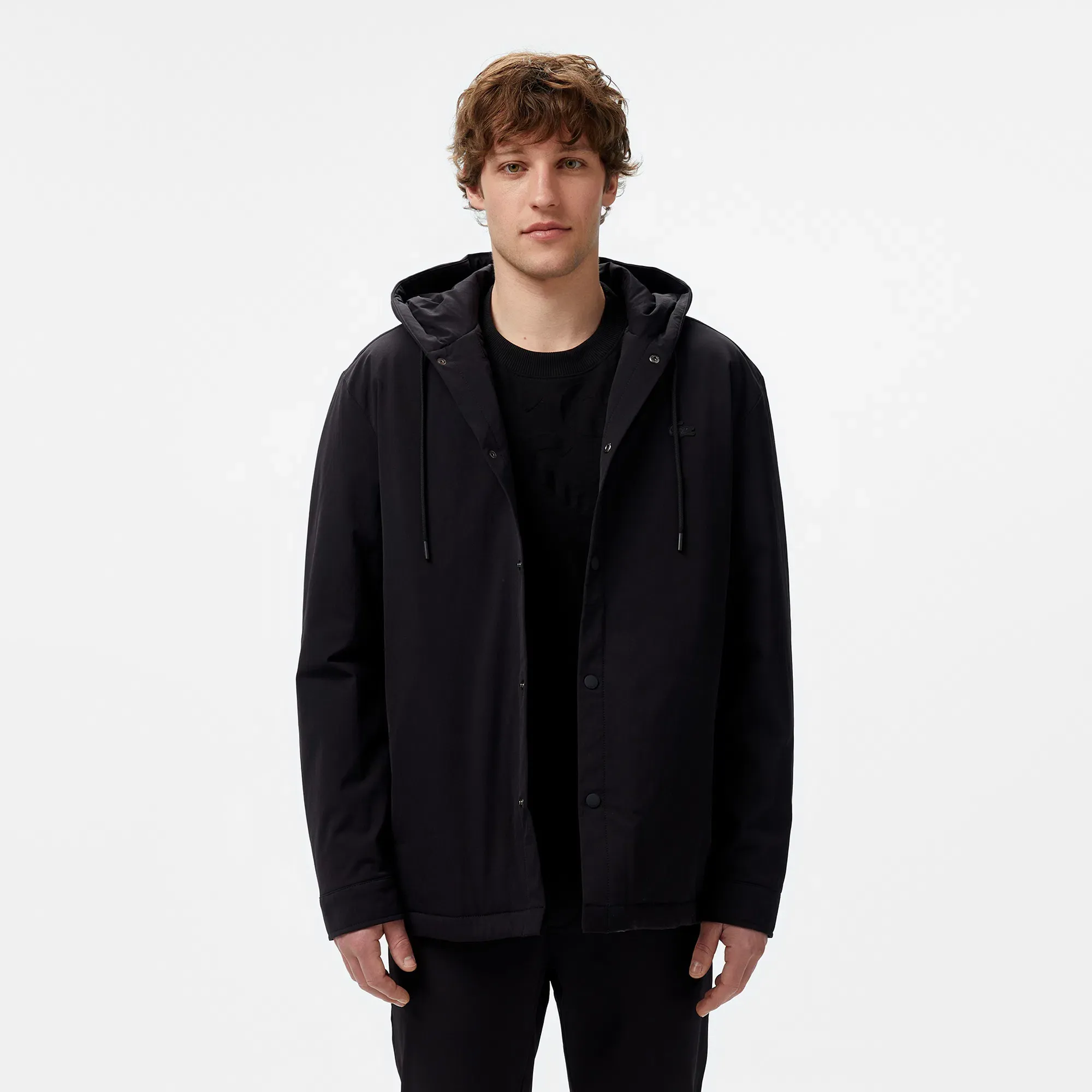 Мужская рубашка Lacoste, черный, арт. CH0503R