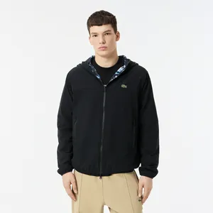 Мужская двусторонняя ветровка Lacoste, черный, арт. BH0506R