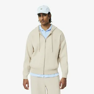Мужской свитер Lacoste из органического хлопка, бежевый, арт. AH9700