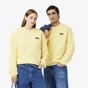Флисовая толстовка Lacoste Унисекс, желтый, арт. SH2741