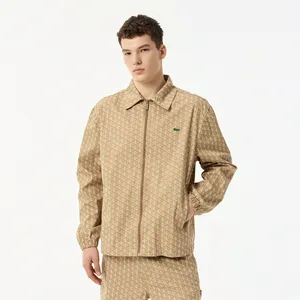 Мужская рубашка Lacoste из хлопка, бежевый, арт. CH0532