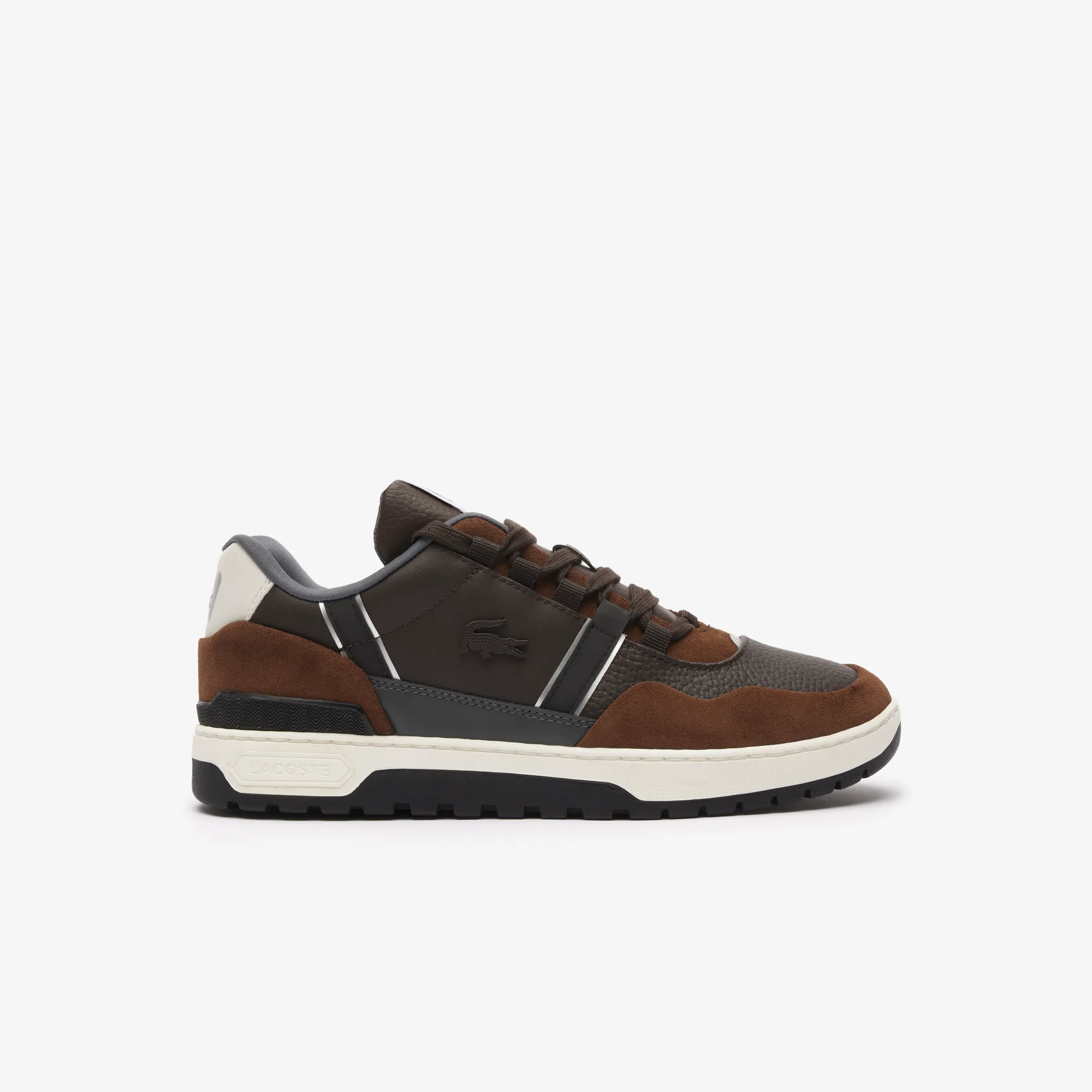 Мужские зимние кроссовки Lacoste T-CLIP WNTR 223 1 SMA, коричневый, арт. 746SMA0097