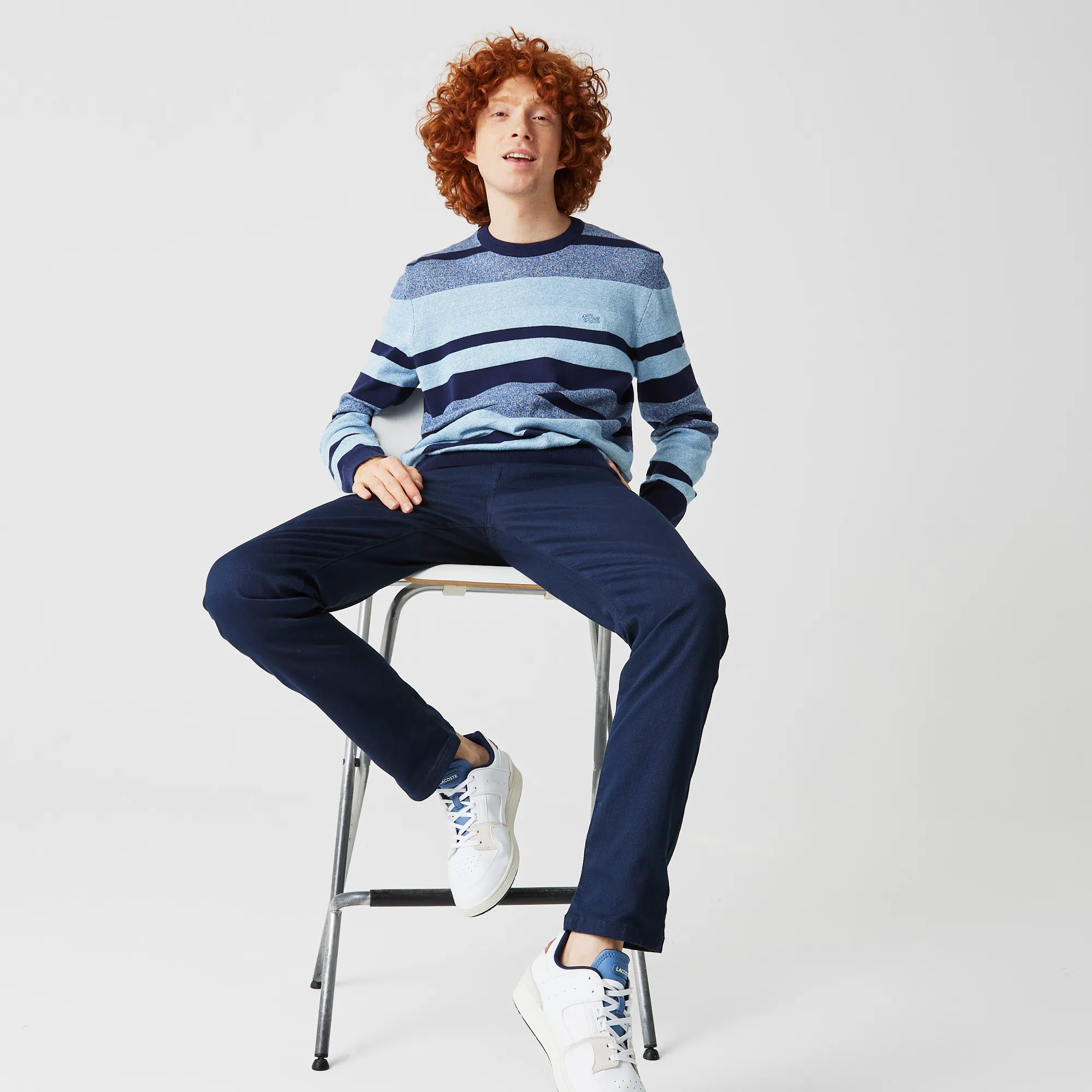 Мужские брюки Lacoste, синий, арт. HH2206