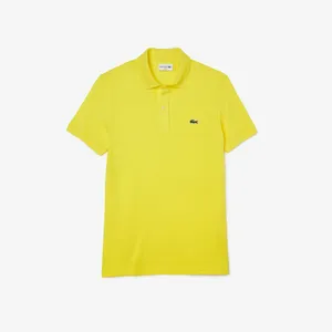 Мужское поло Lacoste L.12.12 Slim Fit, желтый, арт. PH4012