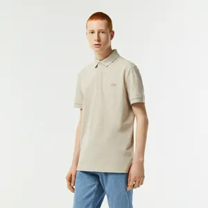 Мужское поло Lacoste PARIS Regular Fit, бежевый, арт. PH5522