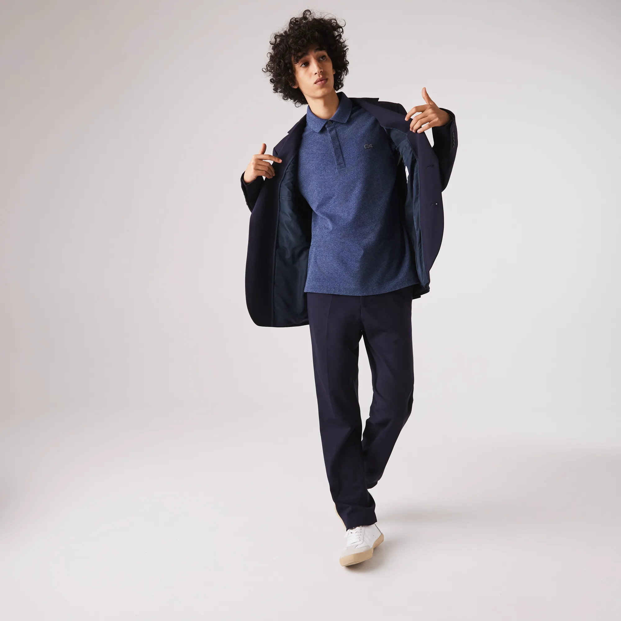 Мужское поло Lacoste PARIS Regular Fit, серый, арт. PH5522