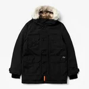 Куртка-парка Lacoste L!VE Unisex, черный, арт. BH8019