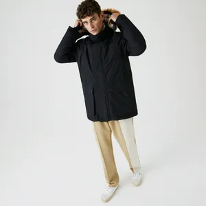 Мужская куртка Lacoste с лямками для переноски, черный, арт. BH1946