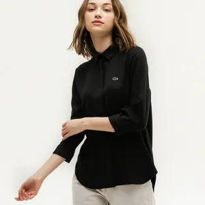 Женская рубашка Lacoste Regular Fit, серый, арт. CF0812