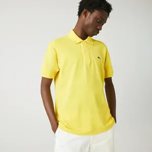 Мужское поло Lacoste Classic Fit, желтый, арт. L1212