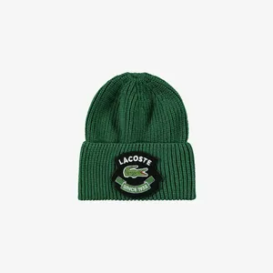 Вязаная шапка Lacoste, зеленый, арт. RB2501