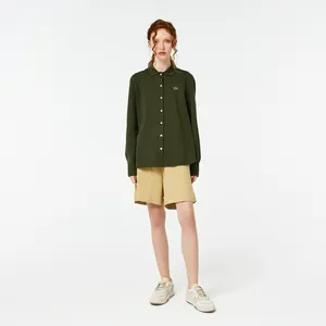 Женские шорты Lacoste Loose Fit, бежевый, арт. GF0207