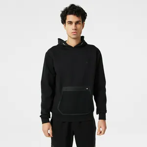 Мужская толстовка Lacoste из хлопка, черный, арт. SH2411