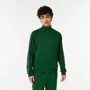 Мужская толстовка Lacoste на молнии, зеленый, арт. SH0312