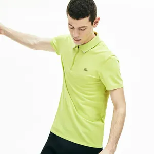 Мужское поло Lacoste Motion на молнии, желтый, арт. PH5109