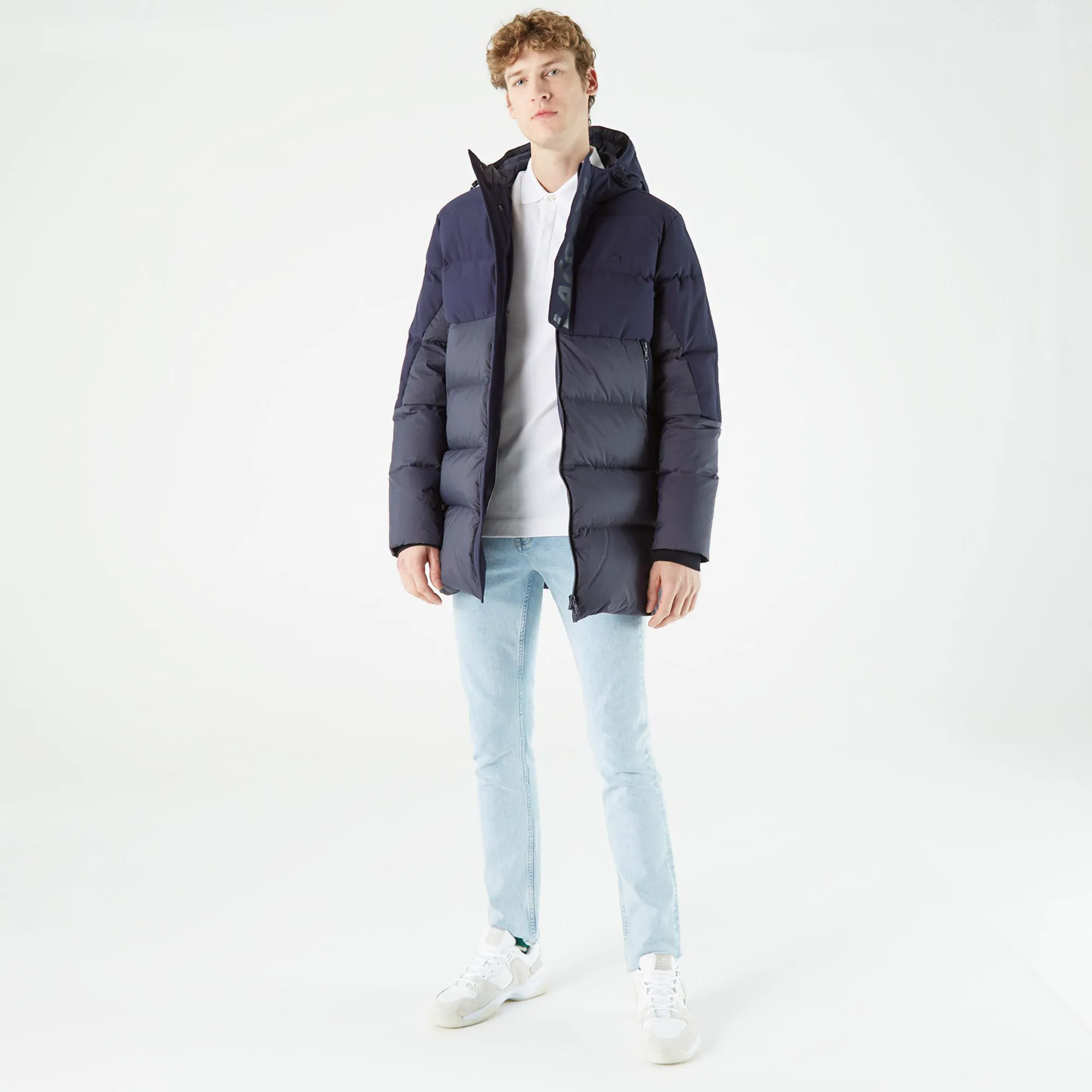 Мужская утеплённая куртка Lacoste, синий, арт. BH2269