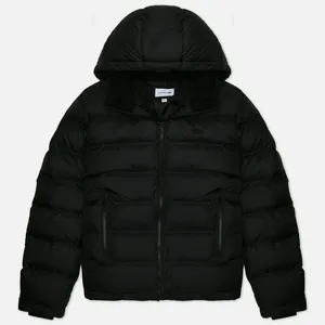 Мужская куртка Lacoste Hooded Quilted, черный, арт. BH7460R