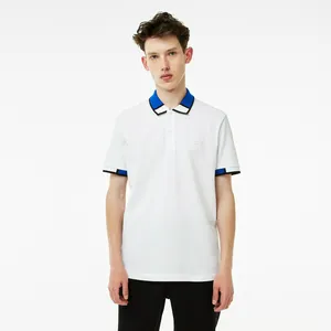 Мужское поло Lacoste Slim Fit, белый, арт. PH0306