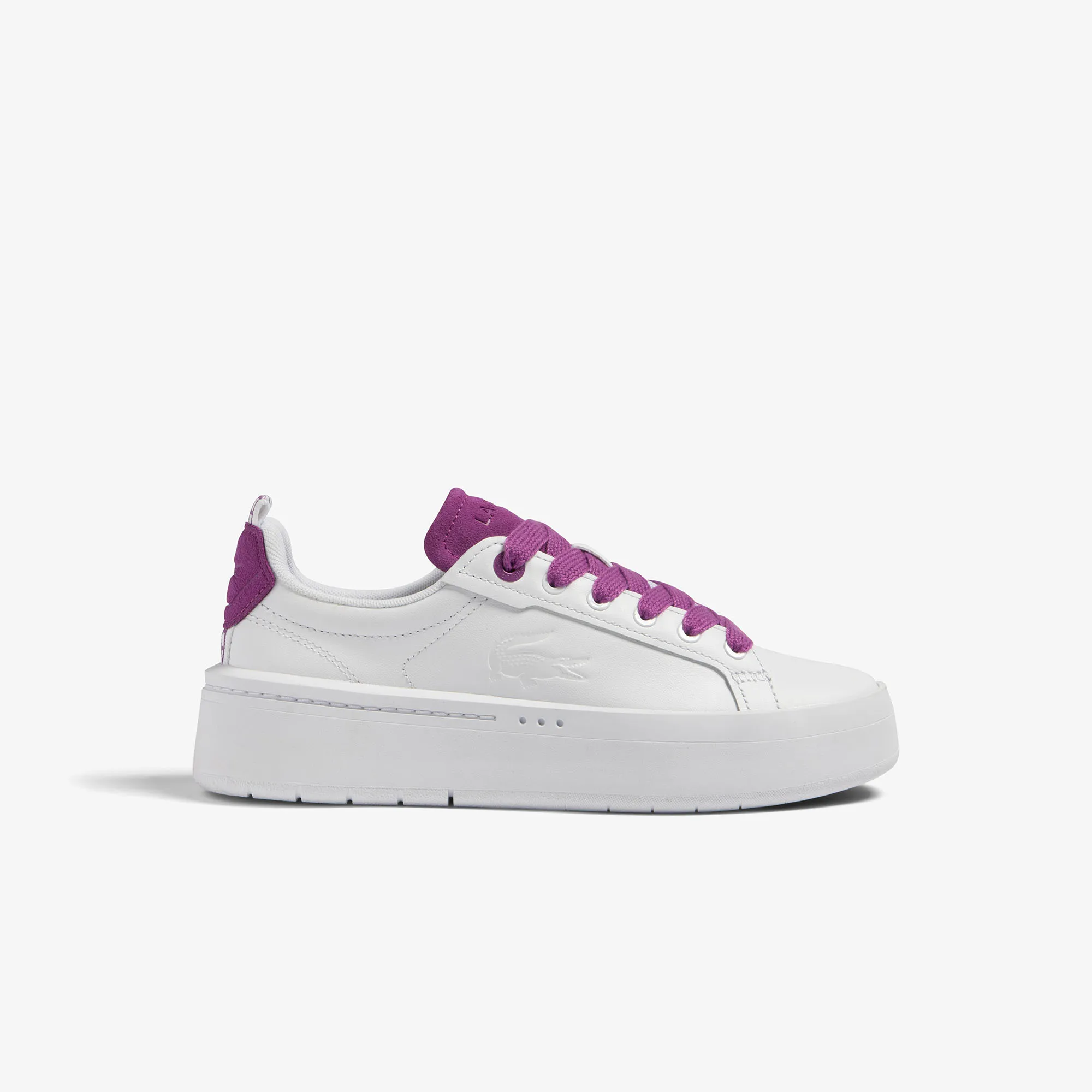 Женские кеды Lacoste CARNABY PLAT, белый, арт. 745SFA0040
