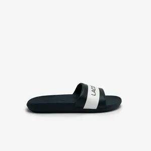 Мужские сланцы Lacoste CROCO SLIDE, синий, арт. 741CMA0007