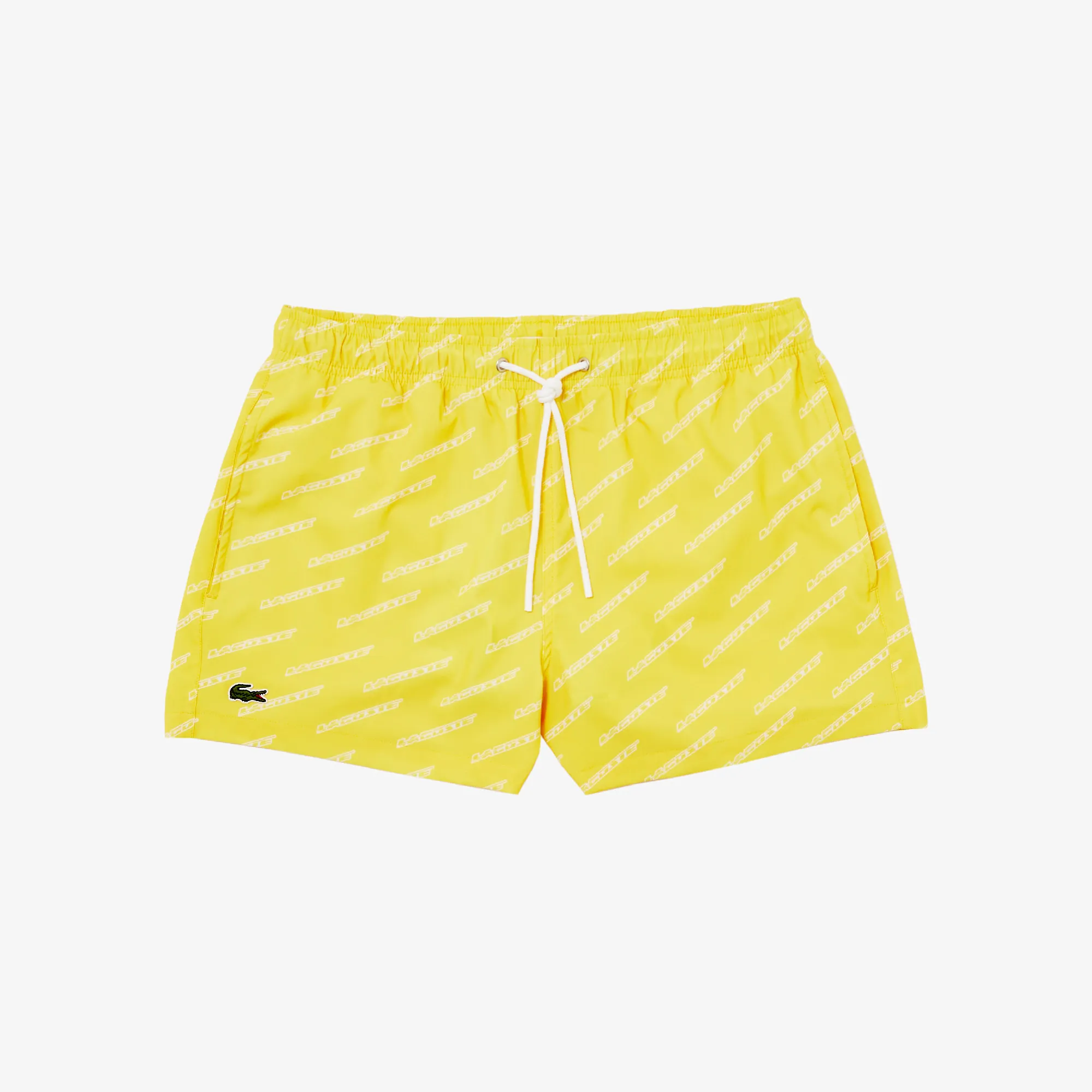 Мужские купальные шорты Lacoste, желтый, арт. MH0311