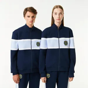 Толстовка Lacoste x Jean-Michel Tixer Unisex, синий, арт. SH0406