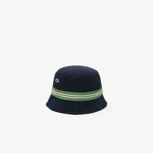 Панама Lacoste Unisex из хлопка, синий, арт. RK6864