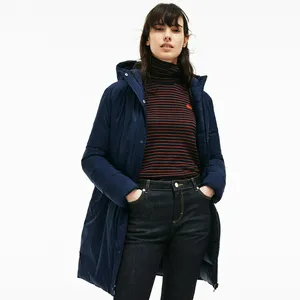 Женская утеплённая куртка Lacoste, синий, арт. BF8923