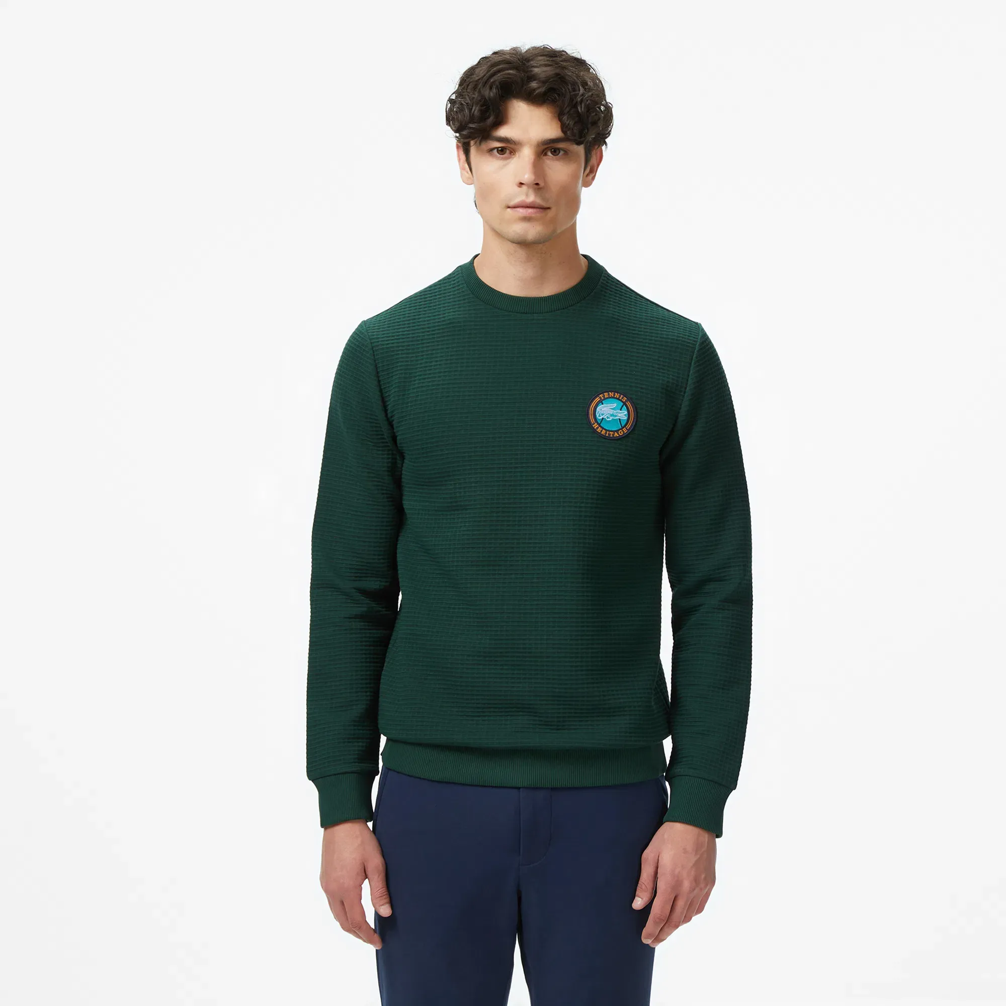 Мужская футболка Lacoste REGULAR FIT, зеленый, арт. TH2633