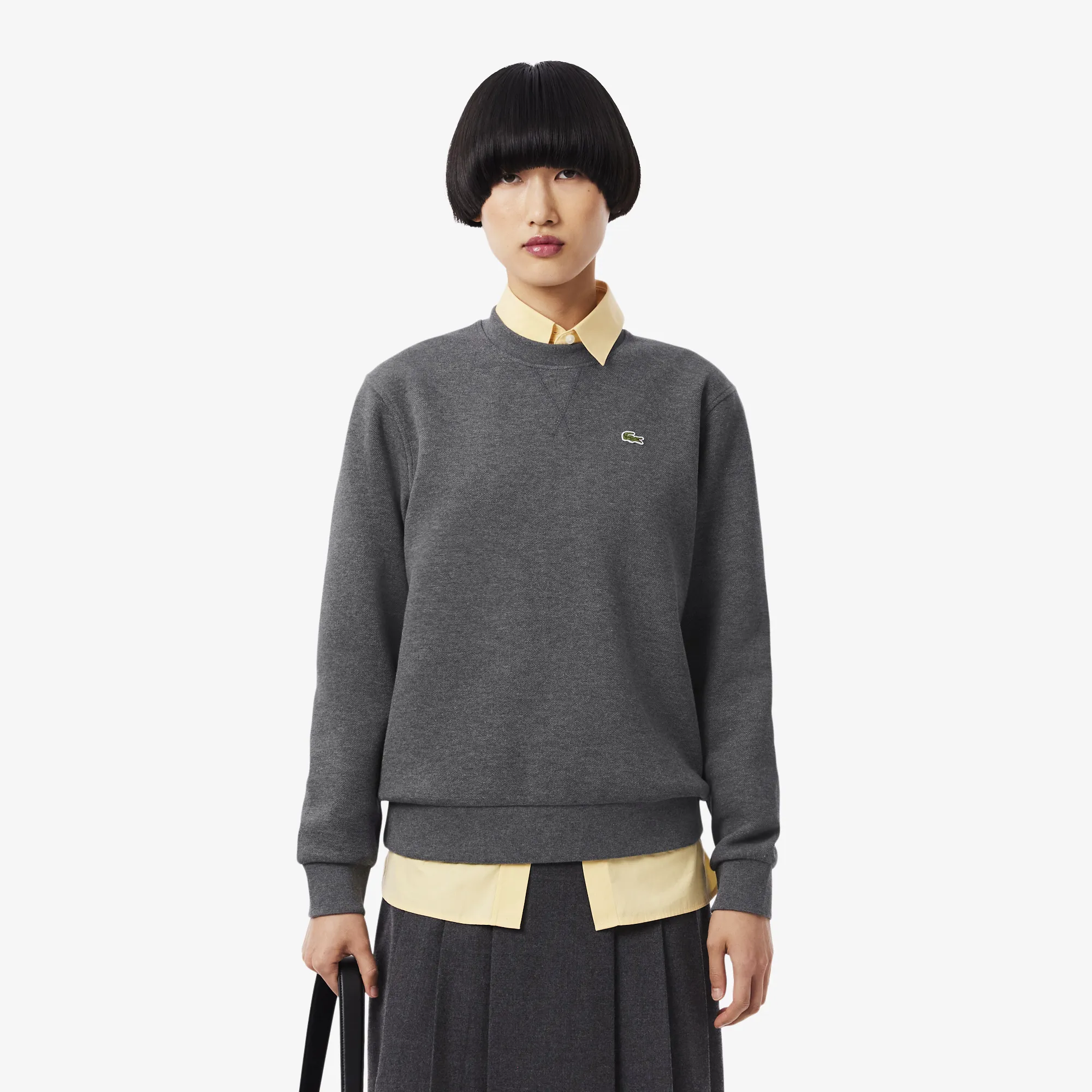 Женский свитшот Lacoste, серый, арт. SF5245