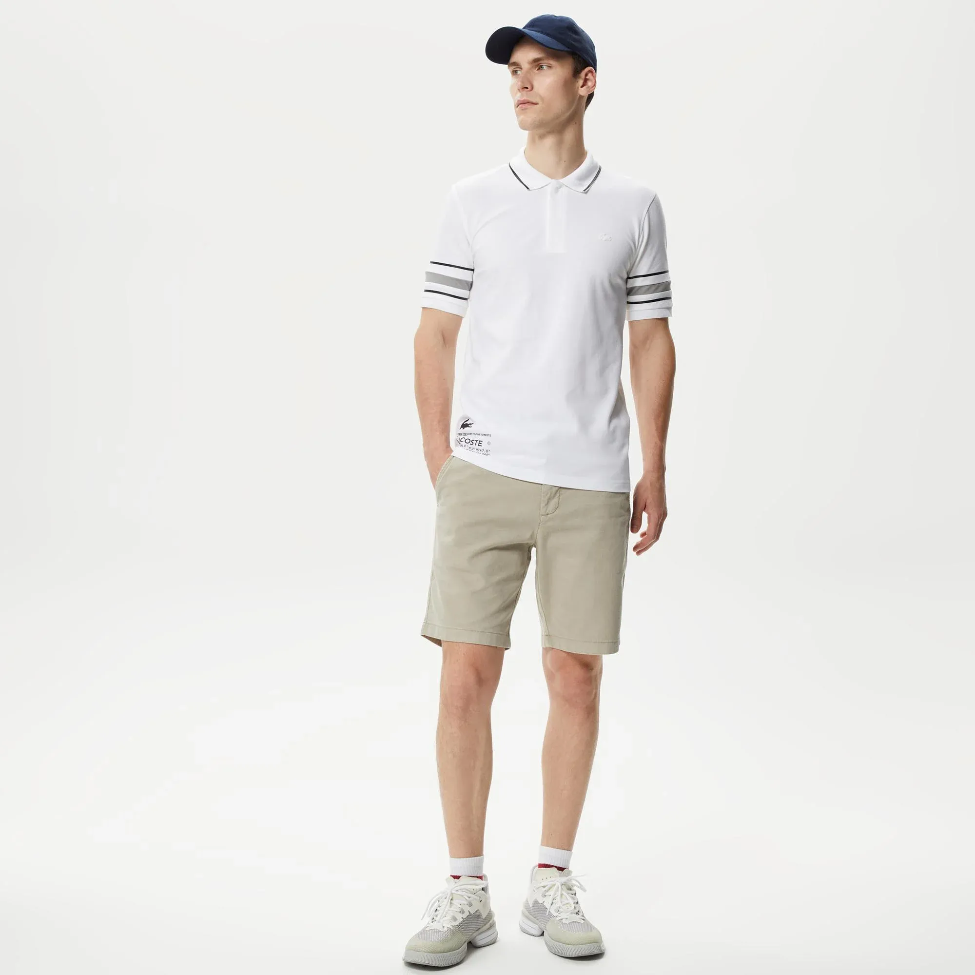 Мужские шорты Lacoste Slim Fit, серый, арт. FH0311