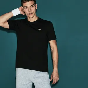 Мужская футболка Lacoste SPORT Ultra Dry Regular Fit, черный, арт. TH7618