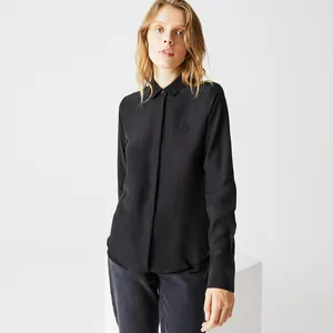 Женская сорочка Lacoste Classic Fit, черный, арт. CF2212