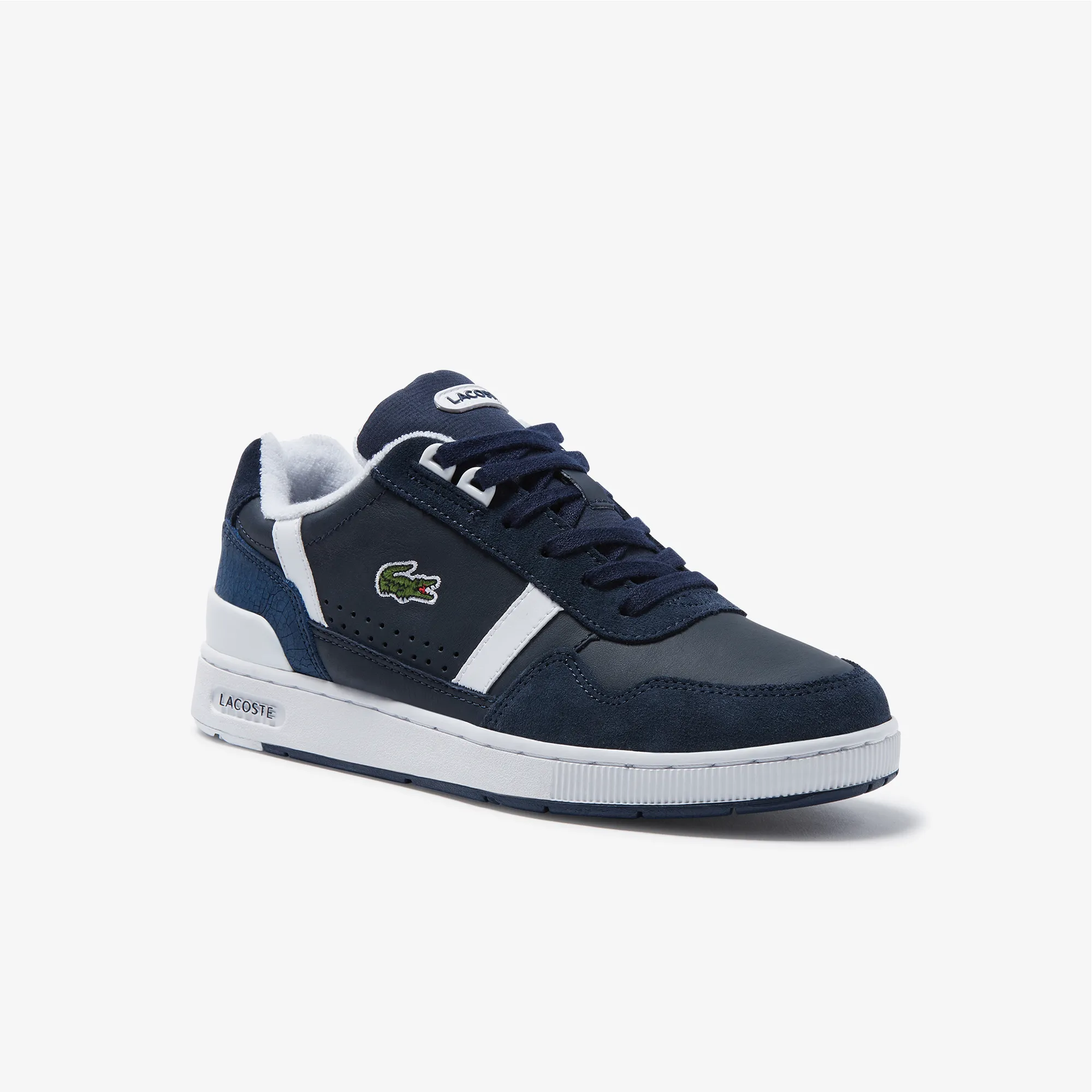 Женские кеды Lacoste T-CLIP, синий, арт. 743SFA0041