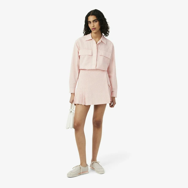 Юбка Lacoste хлопковая, розовый, арт. JF5024