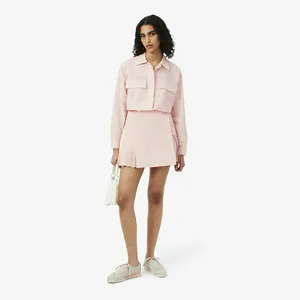 Юбка Lacoste хлопковая, розовый, арт. JF5024