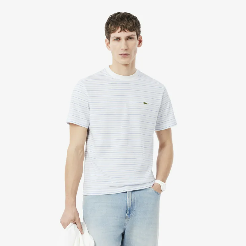 Футболка Lacoste хлопковая, голубой, арт. TH0874