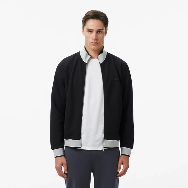 Толстовка Lacoste из эластичного хлопка, черный, арт. SH0510