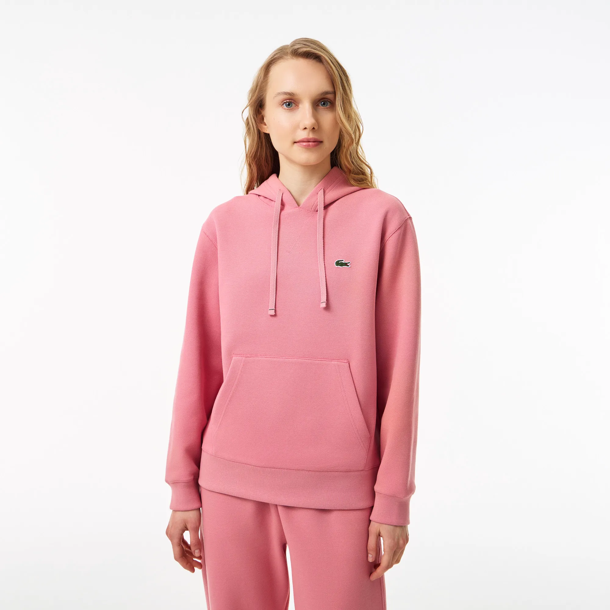 Толстовка Lacoste с капюшоном, розовый, арт. SF8346